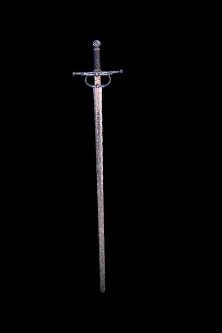 Historical sword from the Medieval Gallery collection