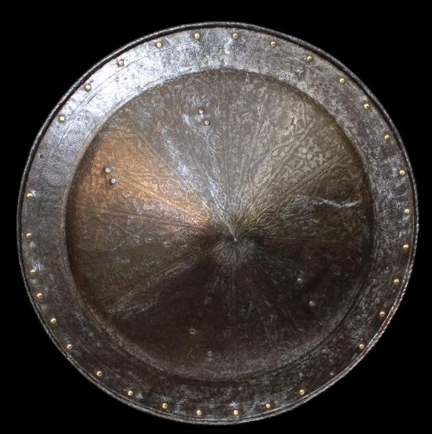 Historic round shield