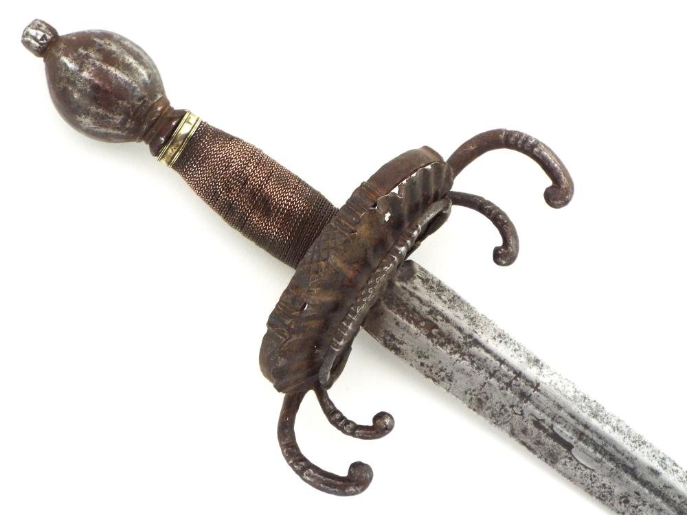 Detail of an historic sword hilt